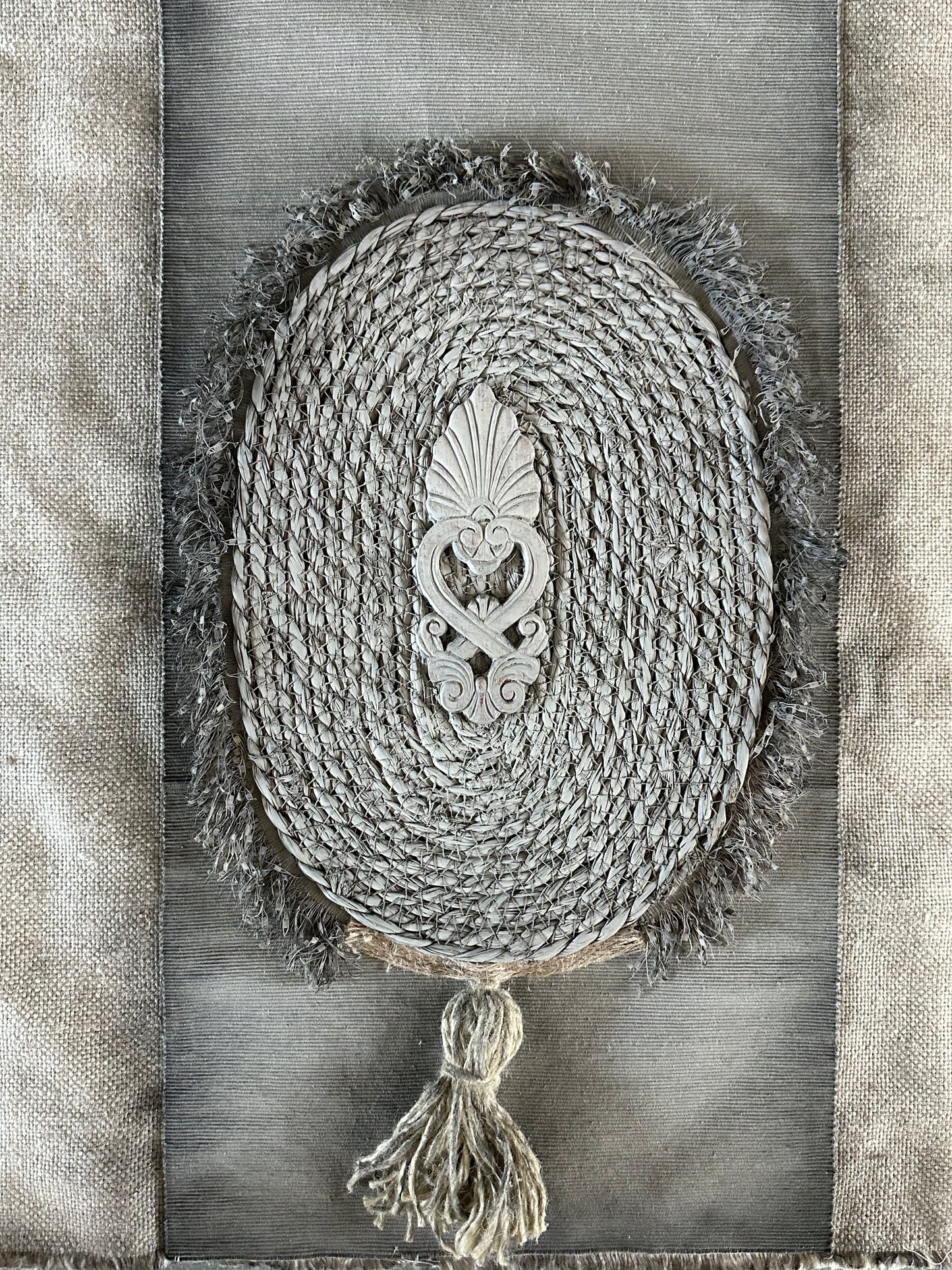 Handgemaakt wanddoek