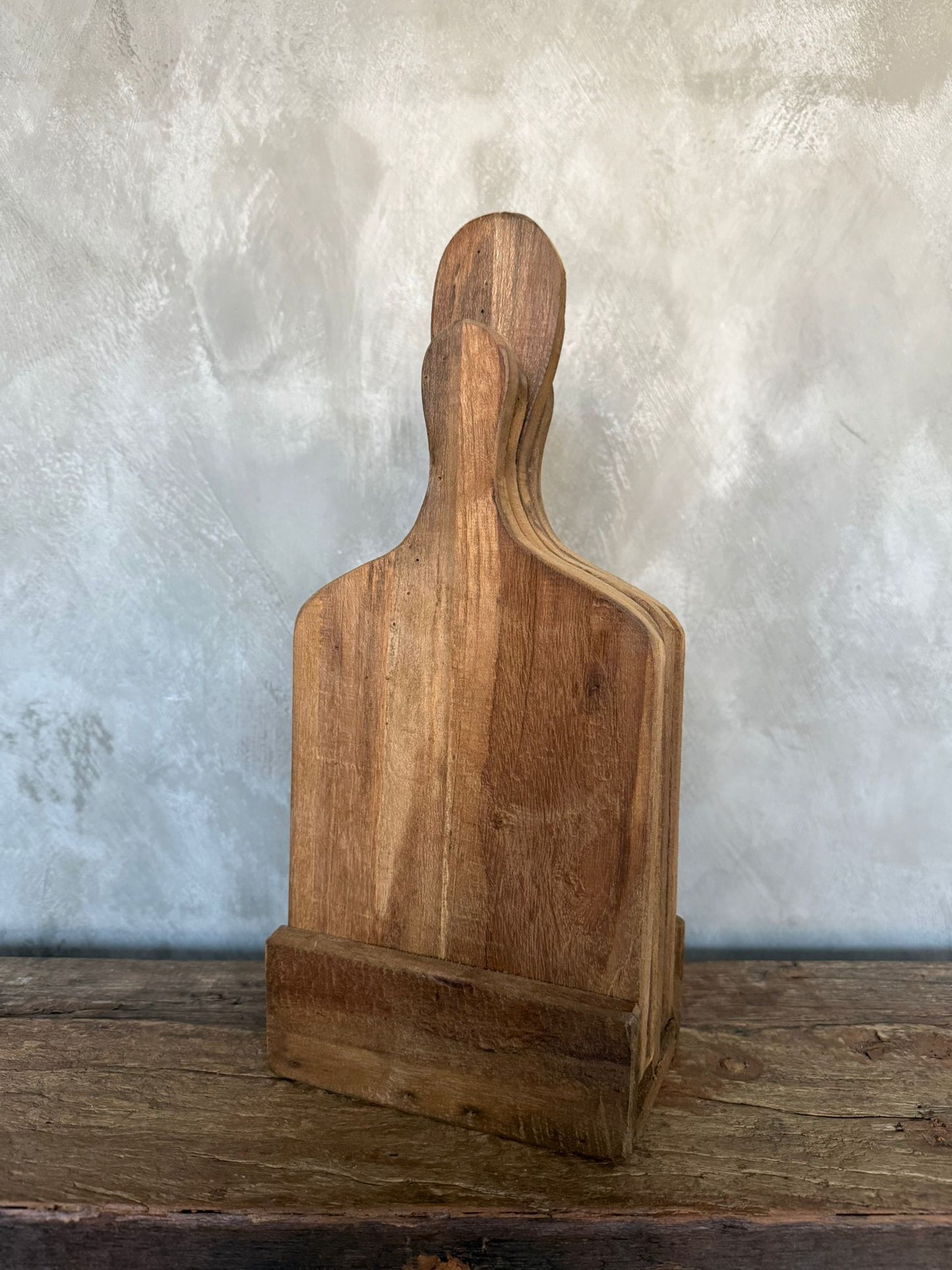 Houten plankjes (set van 4)
